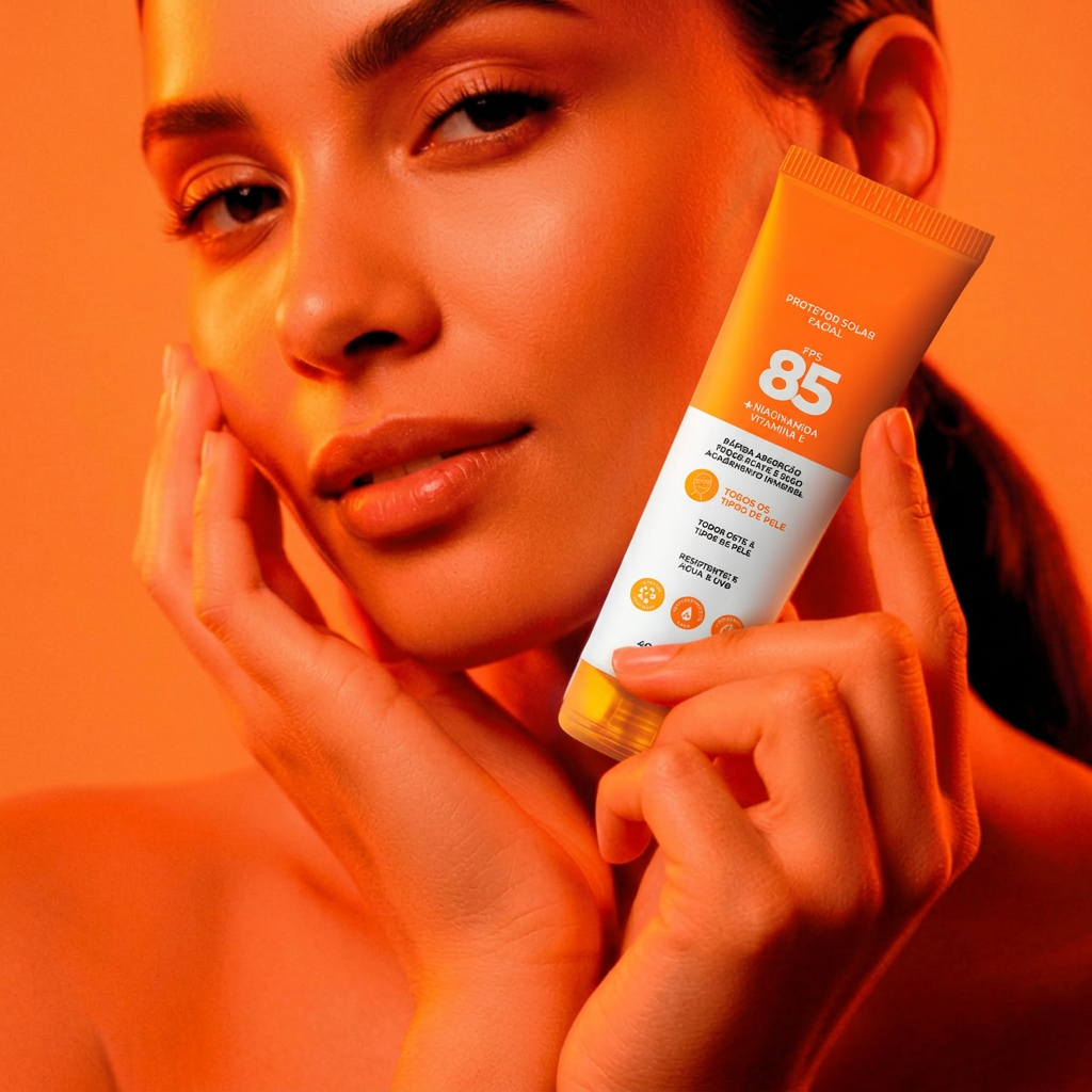 Caixa Olha Ela com cosméticos selecionados