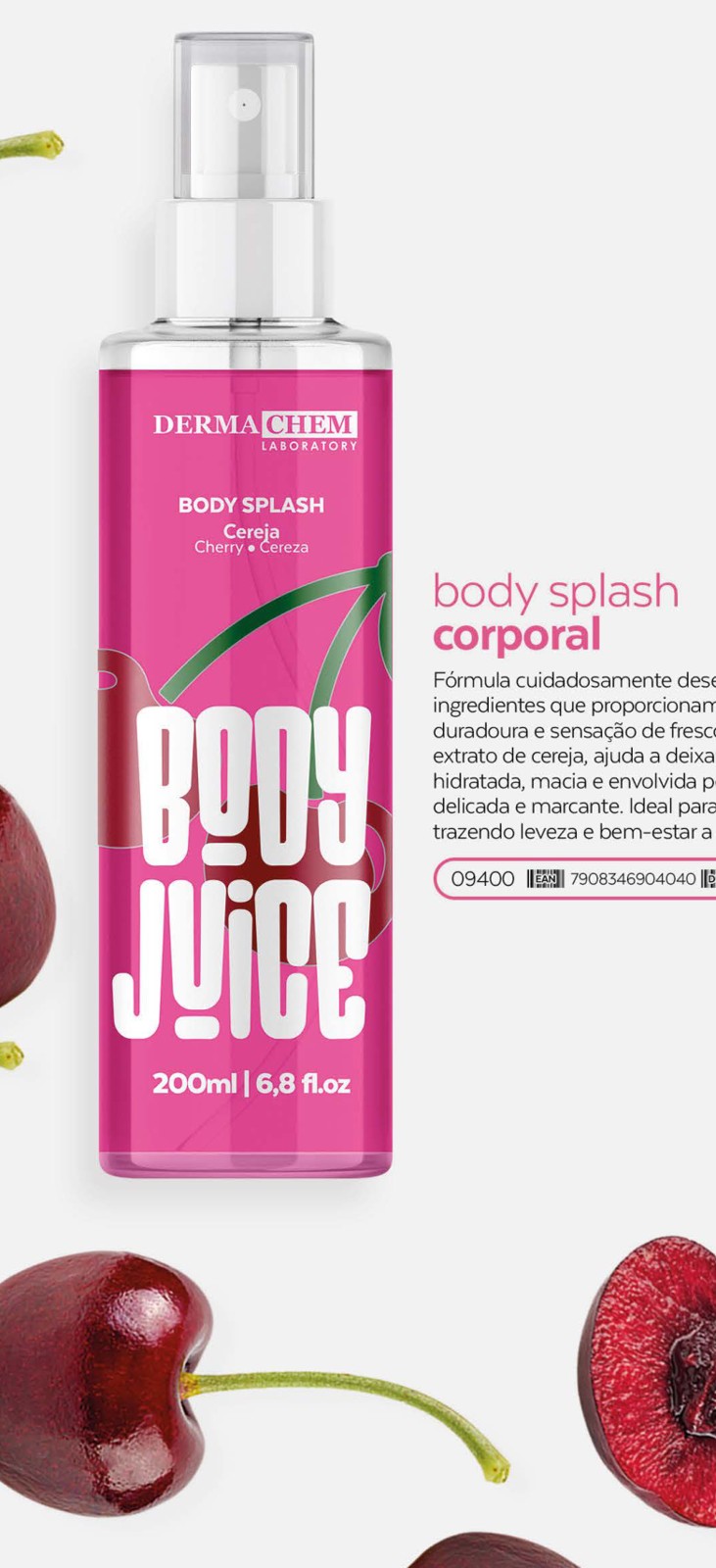Body Splash Cereja